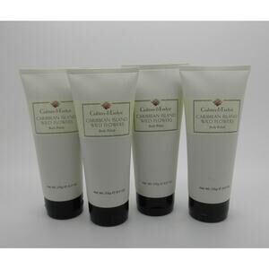 Crabtree & Evelyn CARIBBEAN ISLAND WILD FLOWERS Body Polish 6.17 oz - Lot of 4